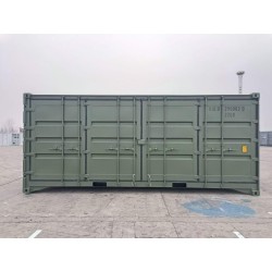 Contenedor de 20 pies con acceso lateral completo