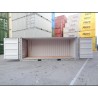 CONTENEDOR USADO DE 20 PIES ABIERTO/ACCESO LATERAL COMPLETO