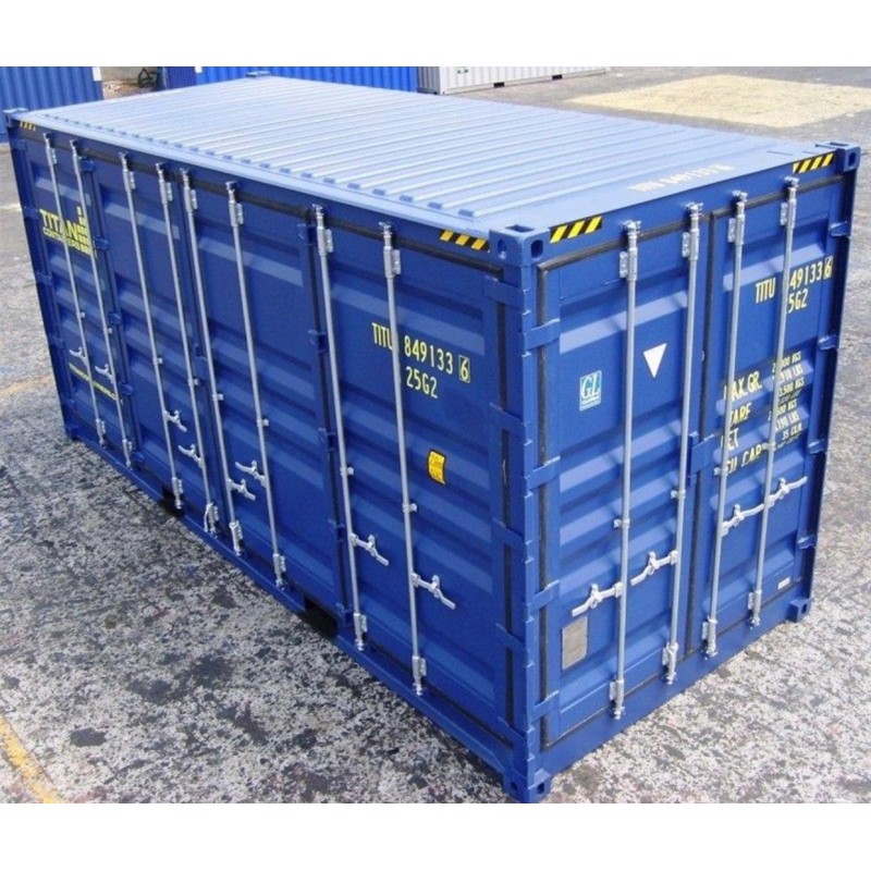 CONTENEDOR MARÍTIMO 20′ BOX DOUBLE DOOR