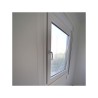 Unidad de stock 6×3 metros con ventanas lado largo izquierdo RAL 7016