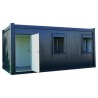 Modulo 6×3 metros con aseo y cocina RAL 7016